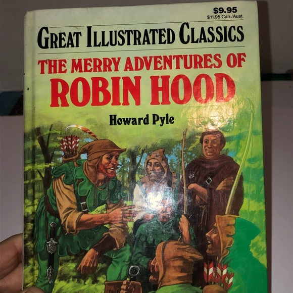 The Merry Adventures of Robin Hood by Howard Pye-Great Illustrated Classics - Picture 1 of 10